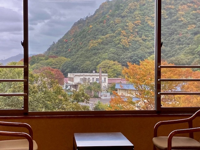 お部屋からの景色（秋）